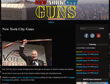 Tablet Screenshot of newyorkcityguns.com